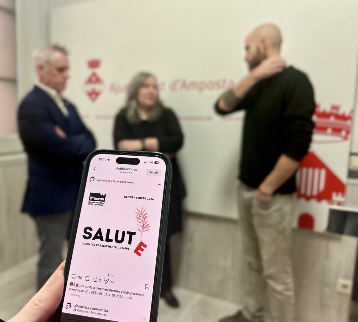 Amposta torna a programar el projecte SALUTE, que posa la salut mental al centre a través de la cultura i la comunitat
