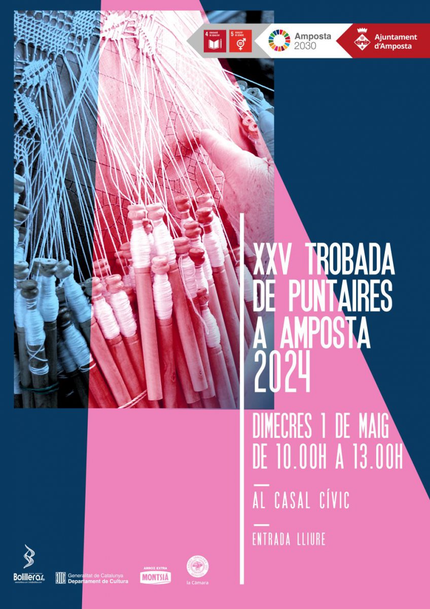 Ajuntament d´Amposta > agenda > XXV Trobada de puntaires d’Amposta 2024