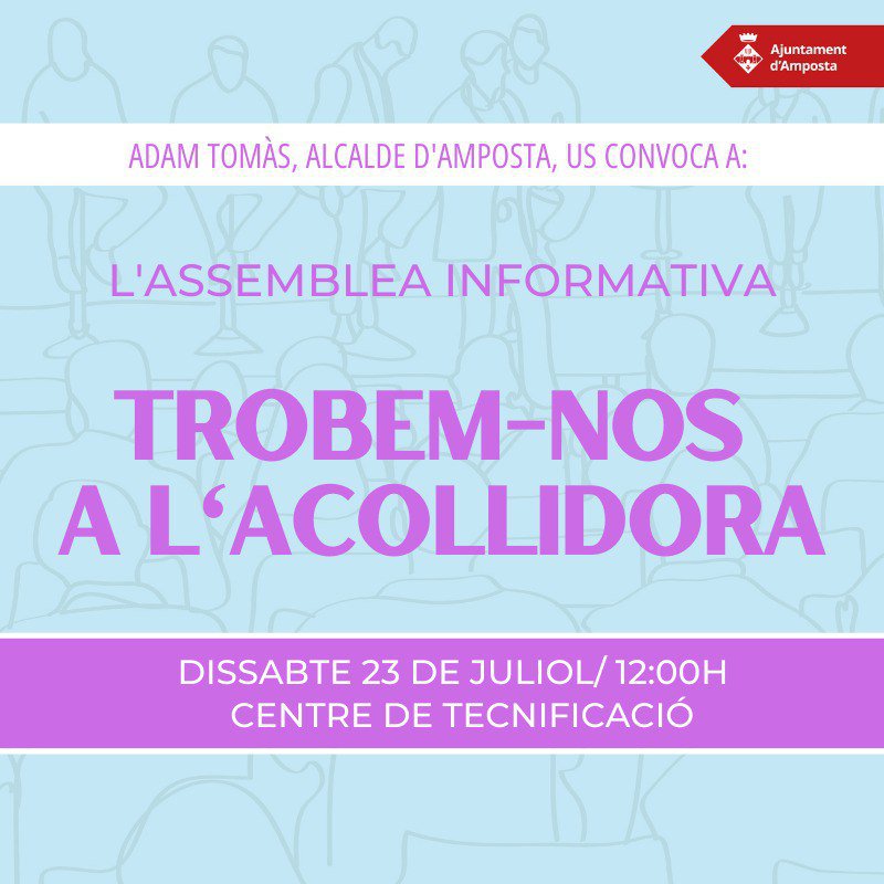 Trobem-nos a l’Acollidora 23 de Juliol de 2022