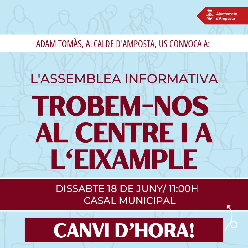 Trobem-nos al Centre i l’Eixample 18 de Juny de 2022