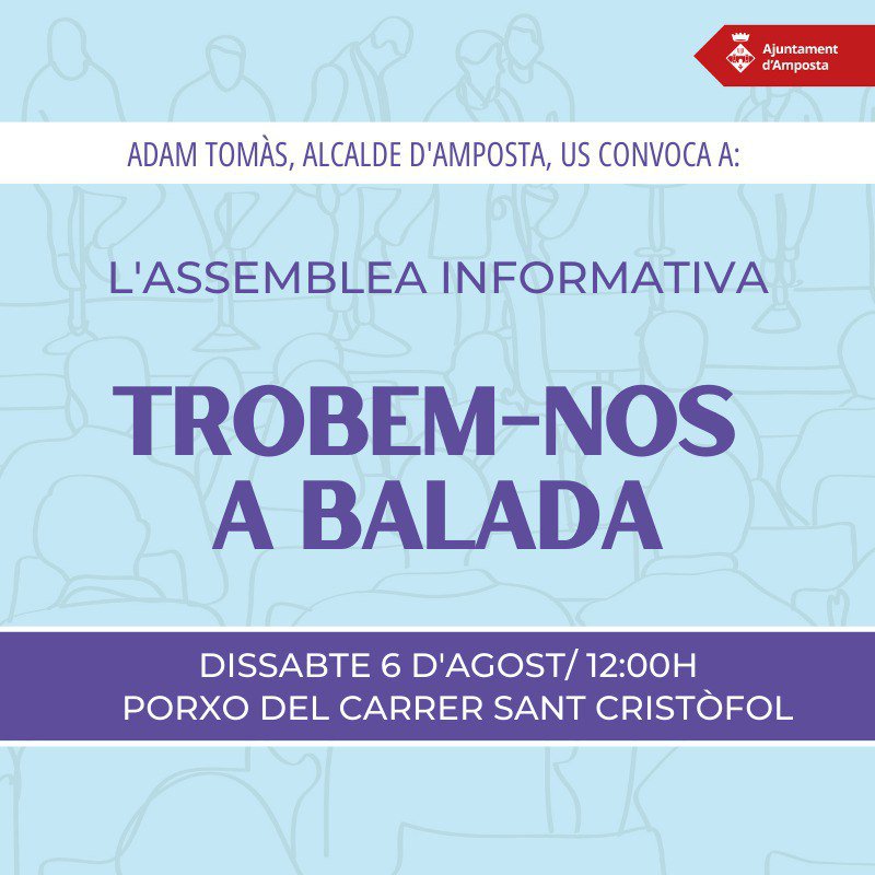 Trobem-nos a Balada 6 d’Agost de 2022