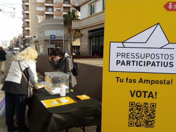 Prop d’un 11,5% de la ciutadania major de 16 anys vota als pressupostos participatius Tu fas Amposta