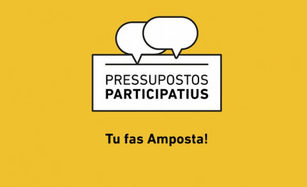 El procés de pressupostos participatius Tu fas Amposta! 2020-2021 també podran escollir actuacions en despesa ordinària com inversions o subvencions