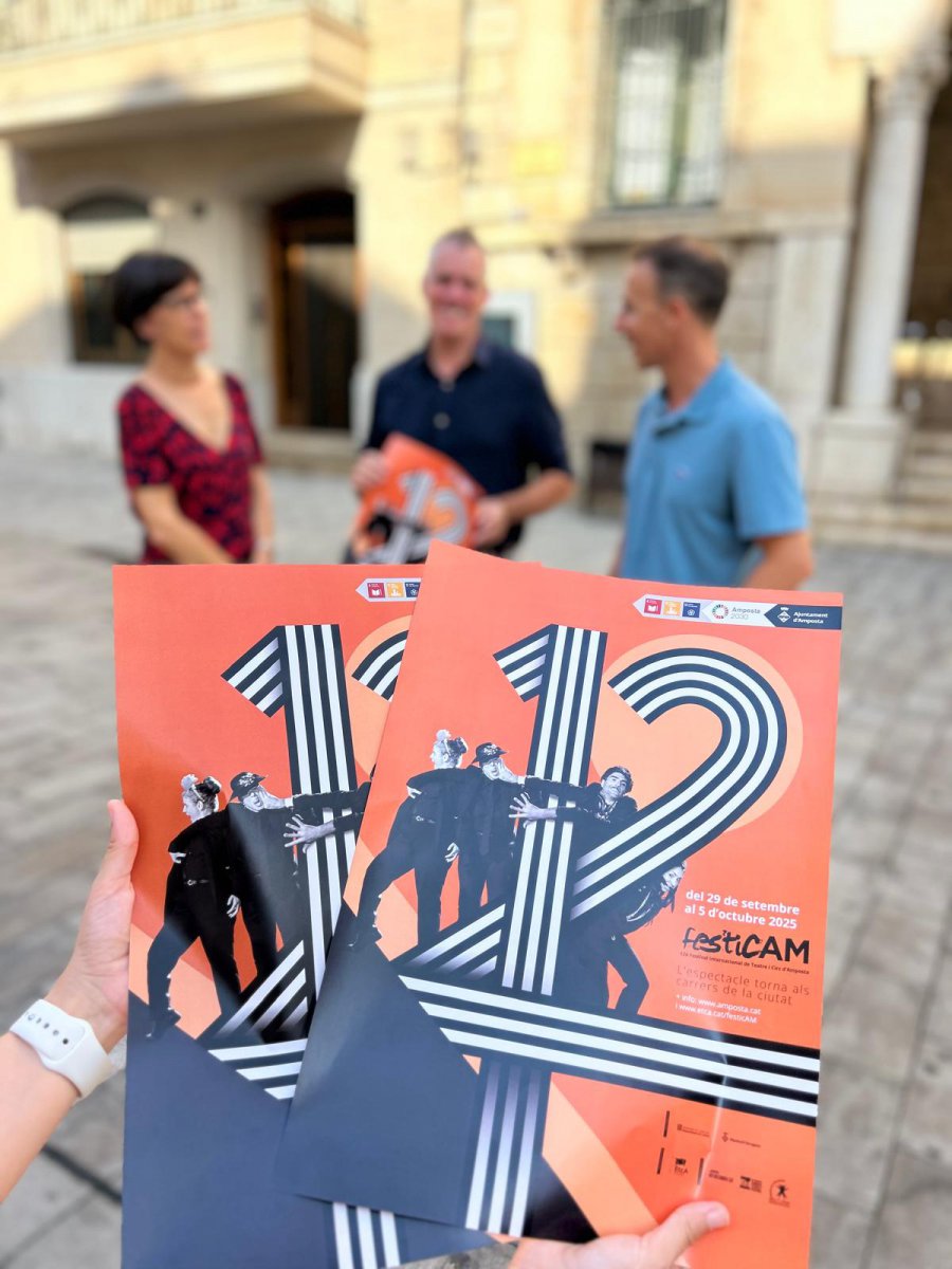 El FesticAM tornarà a omplir Amposta de teatre i circ amb prop d’una vintena d’activitats en la seua dotzena edició