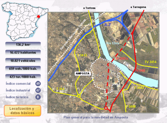presentació del pla de mobilitat d'Amposta